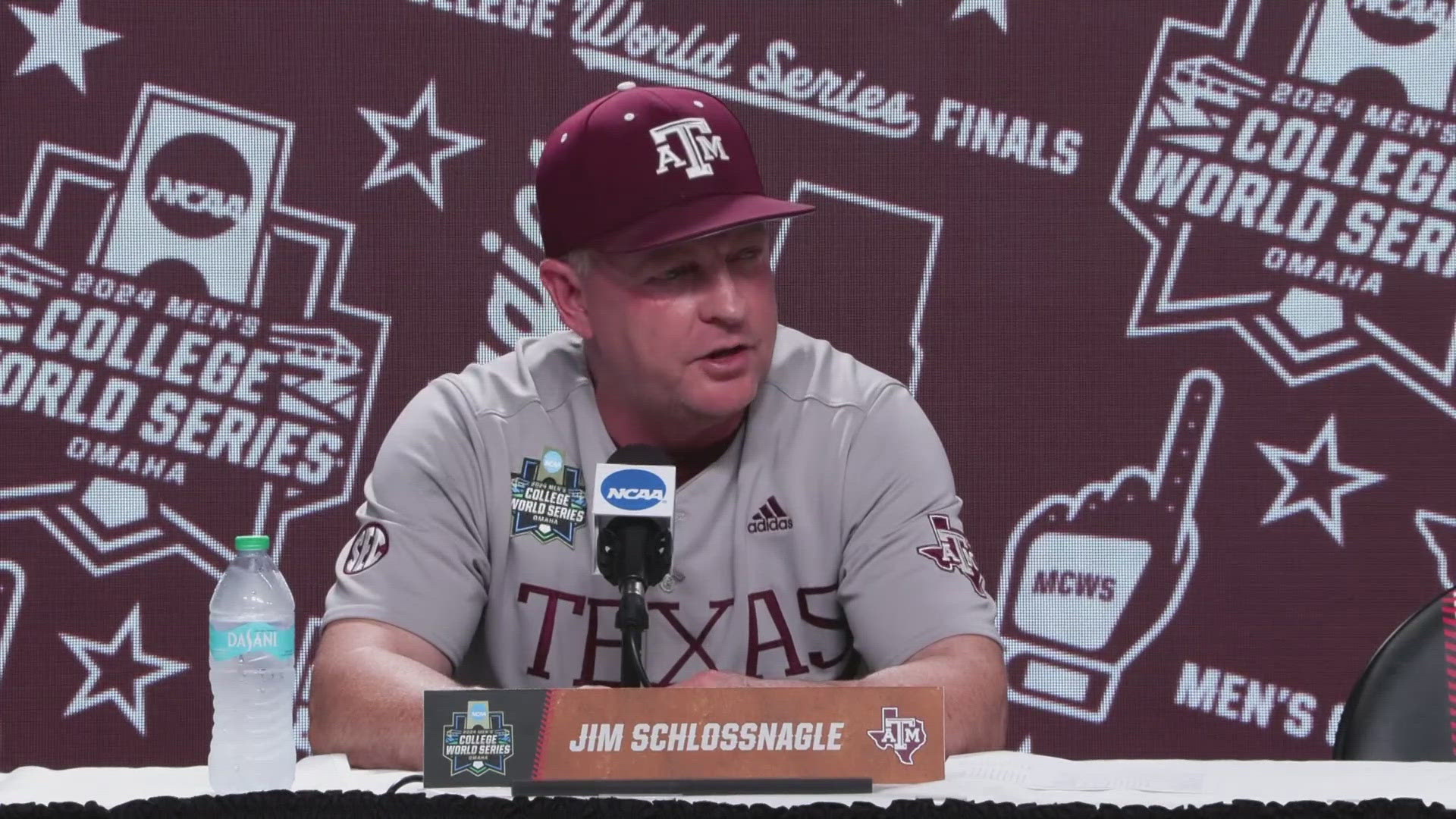 Schlossnagle's comments Monday night that he "took the job at Texas A&M to never take another job again" appear to have not been fully true.