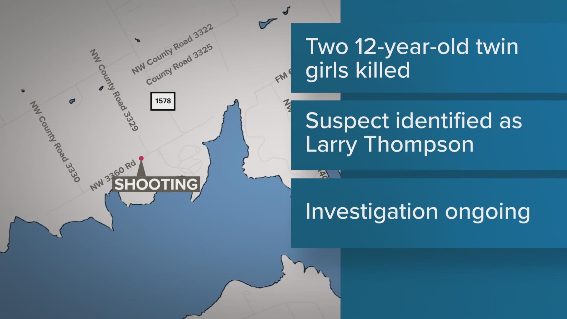 Navarro County Sheriff's Deputies reportedly found the bodies of two young girls and their father after a welfare concern call.