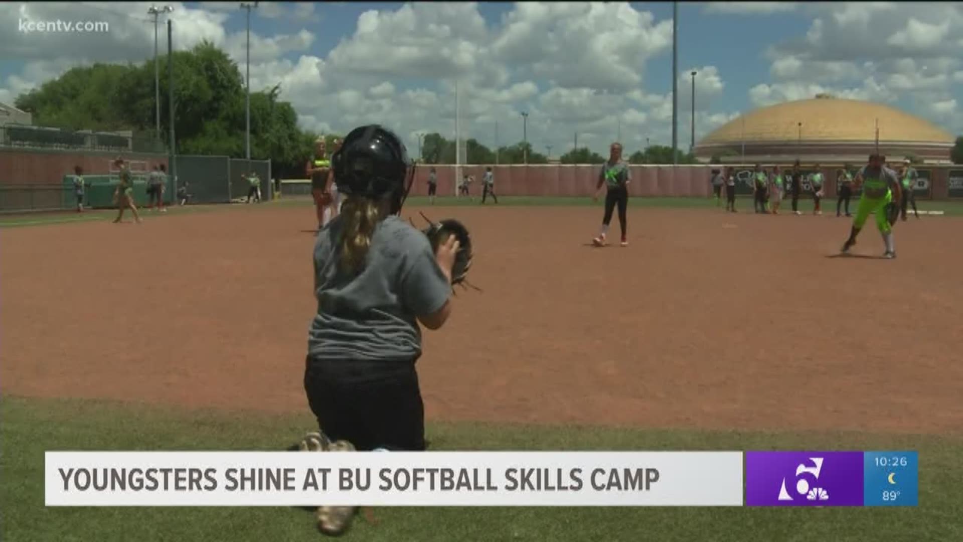 The future of Baylor Softball was on display the last few days at Getterman Stadium as the 12 and under all-skills camp wrapped up this afternoon. 