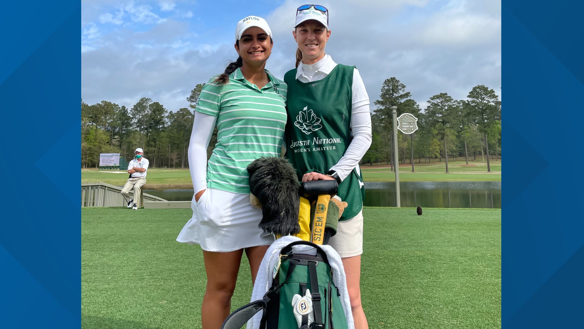 Gurleen Kaur of the Baylor women's golf team had the opportunity to play in the Augusta National Women's Amateur.