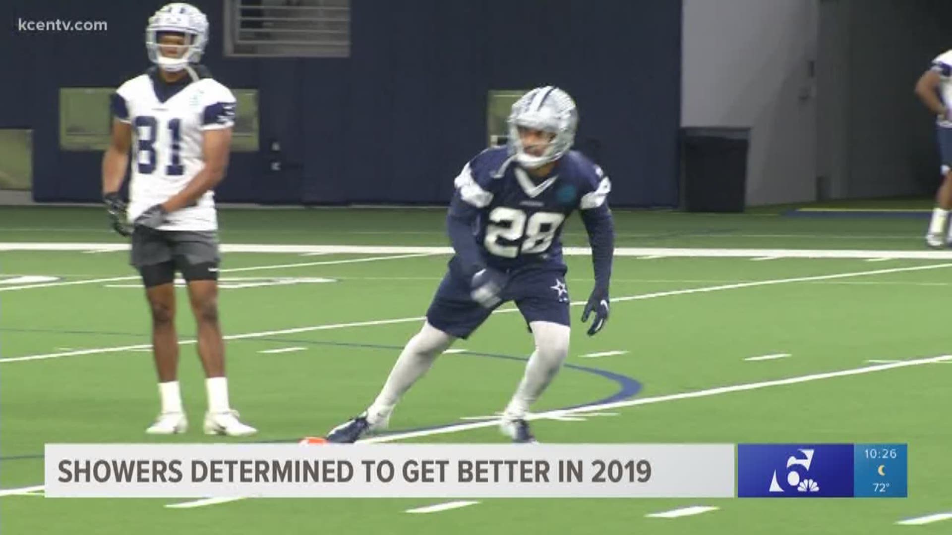 Showers went from being an undrafted quarterback for the Dallas Cowboys, to entering his second full season as a safety. He's out of practice squad eligibility, so it's make or break time now.