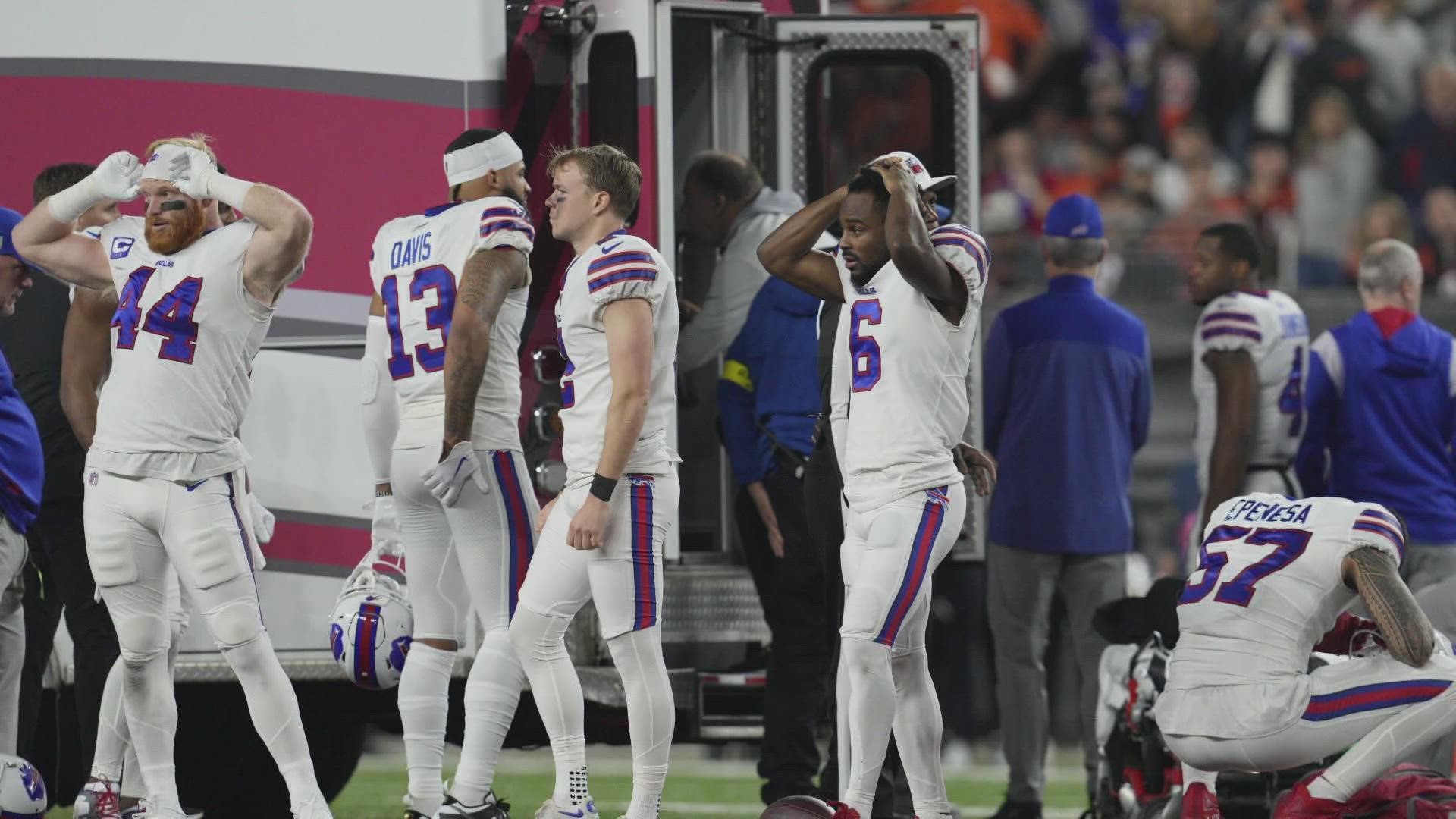 Buffalo Bills' Hamlin in critical condition after collapse on