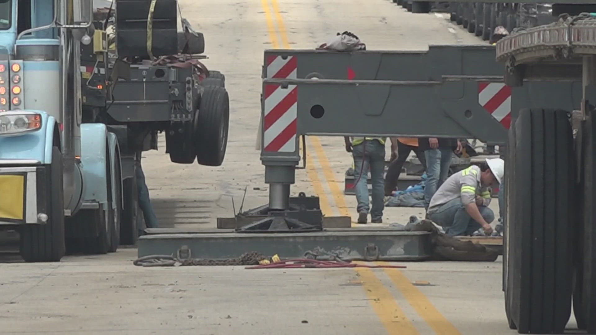 According to the permit, the load's final destination was in Winkler County, Texas.