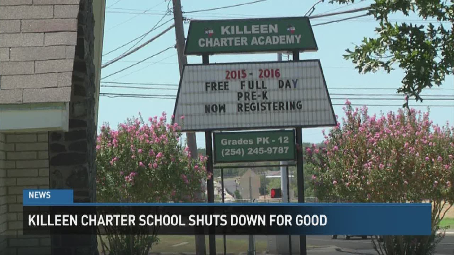 Killeen Charter School Shuts Down For Good