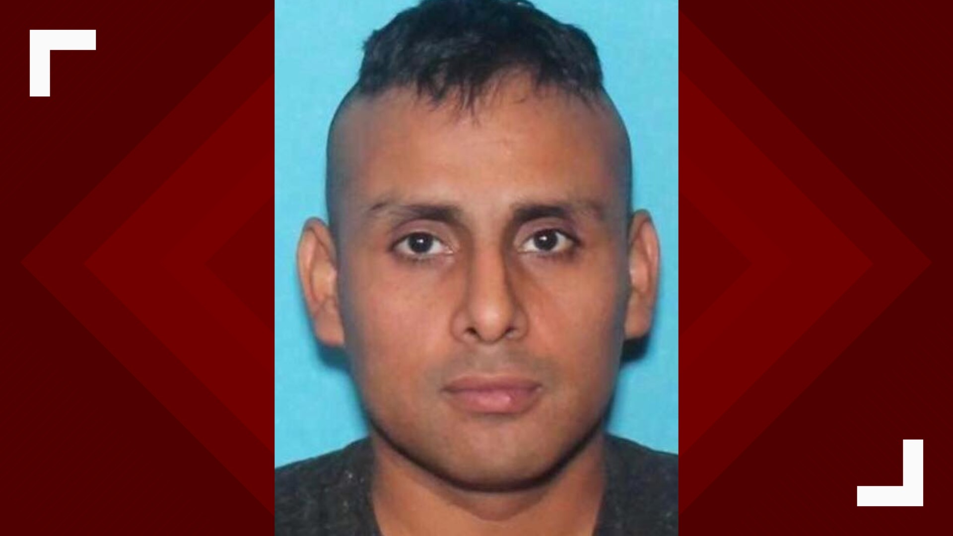 Texas Rangers are searching for a suspect wanted for five felony charges.