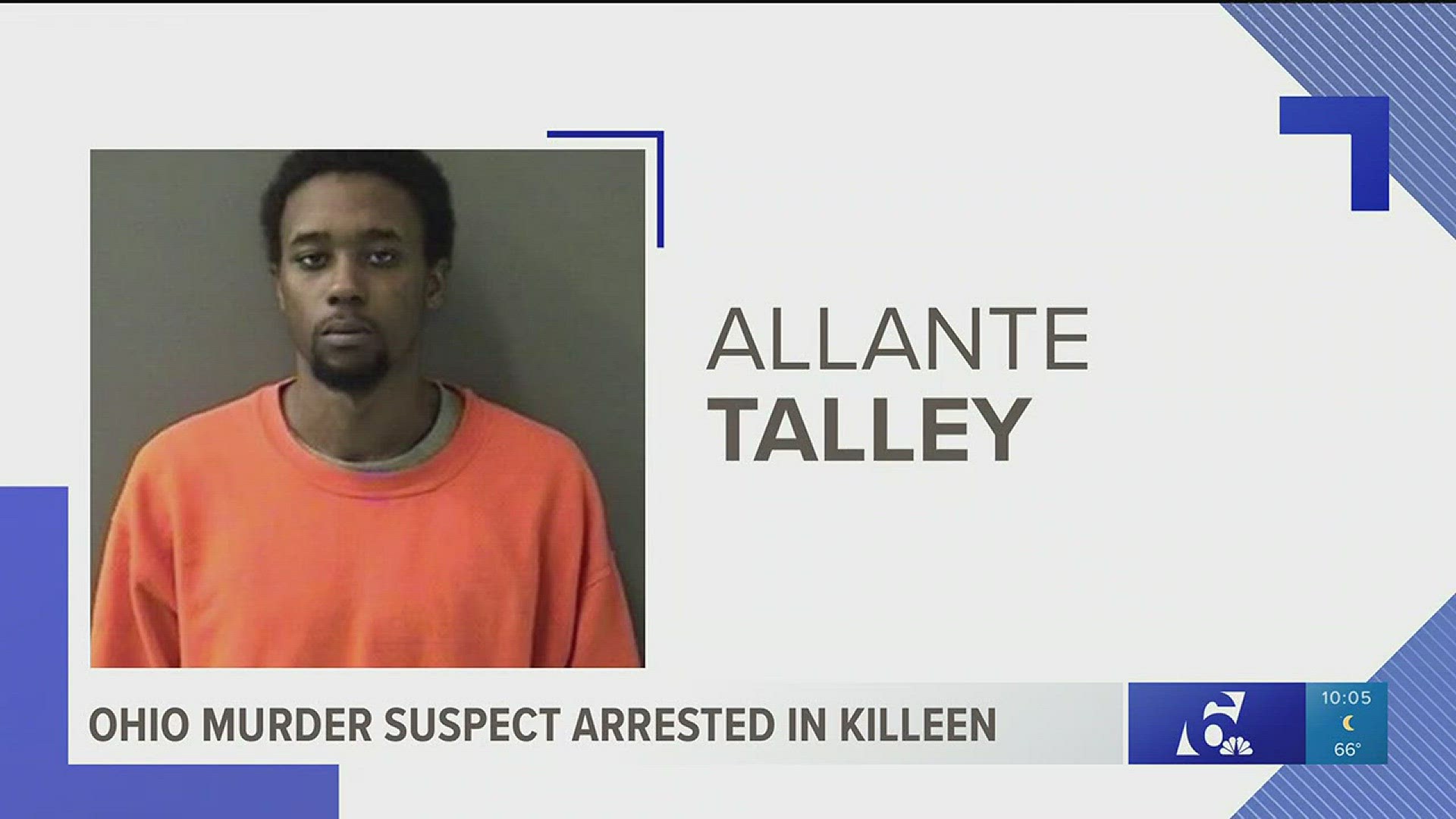 A murder suspect wanted out of Ohio is behind bars in Belton after being arrested in Killeen.