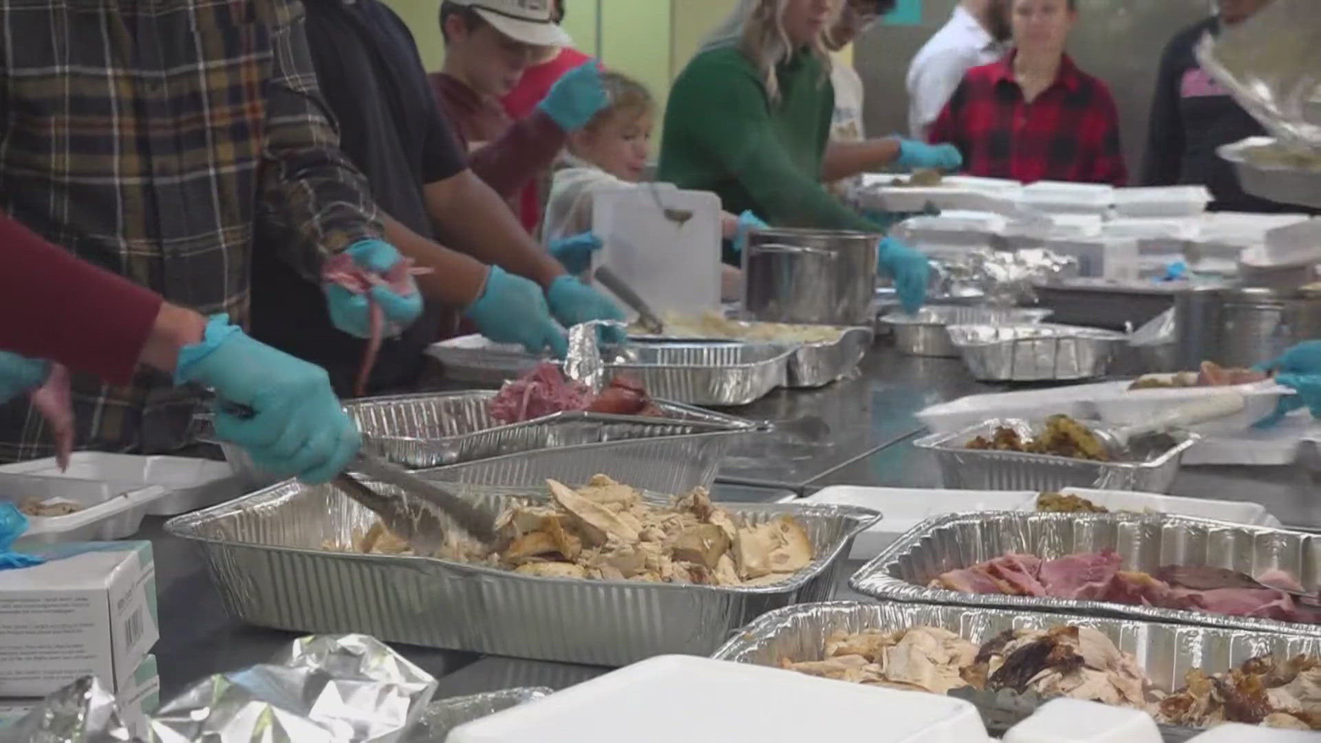 Feed My Sheep opened its doors for a community Thanksgiving meal, bringing volunteers and guests together in a powerful display of resilience and gratitude.