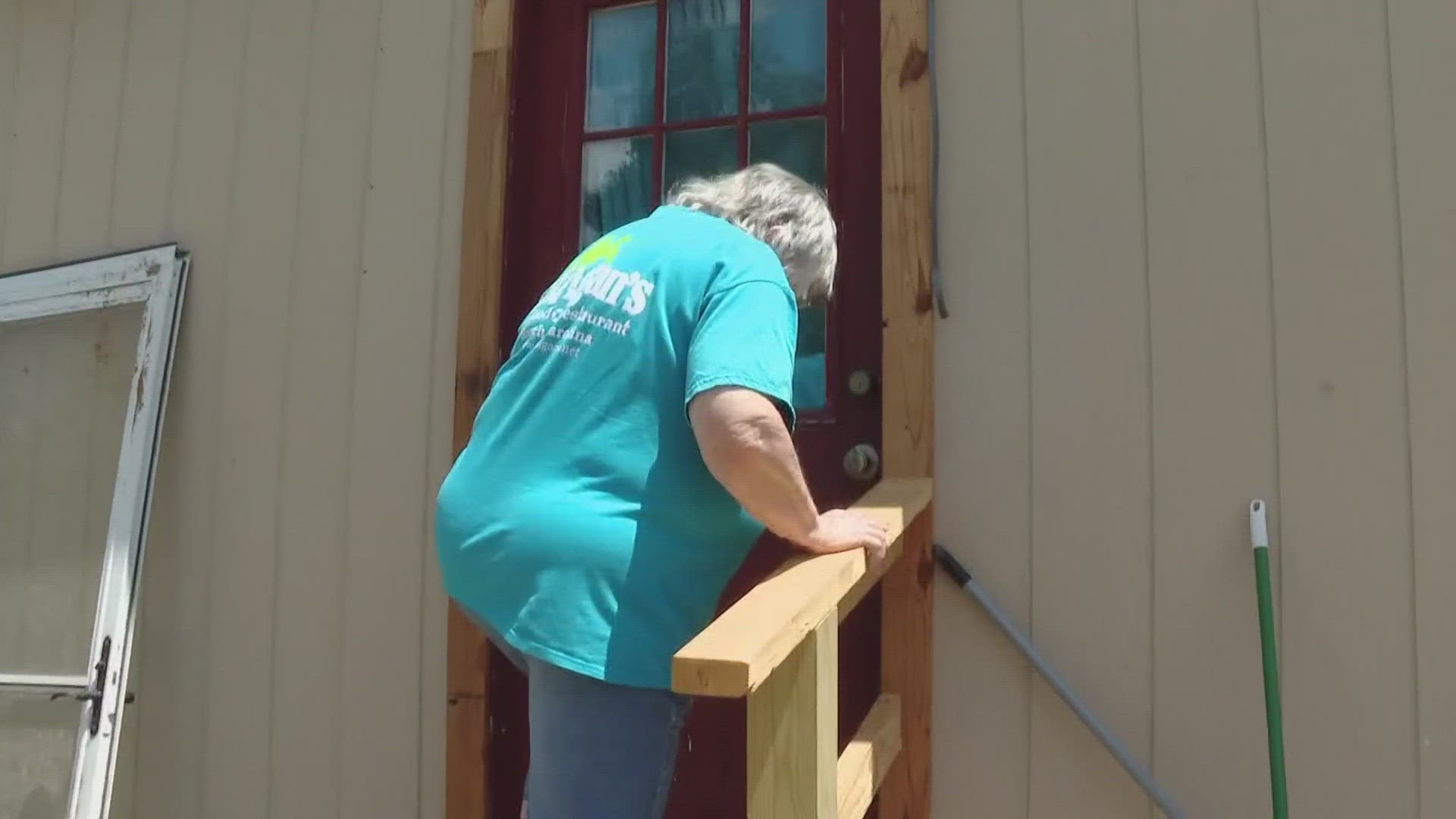 Odes Foster, with T&O Services, has decided to step up for Dianne Yates, 80, and build her a brand-new home at no cost.