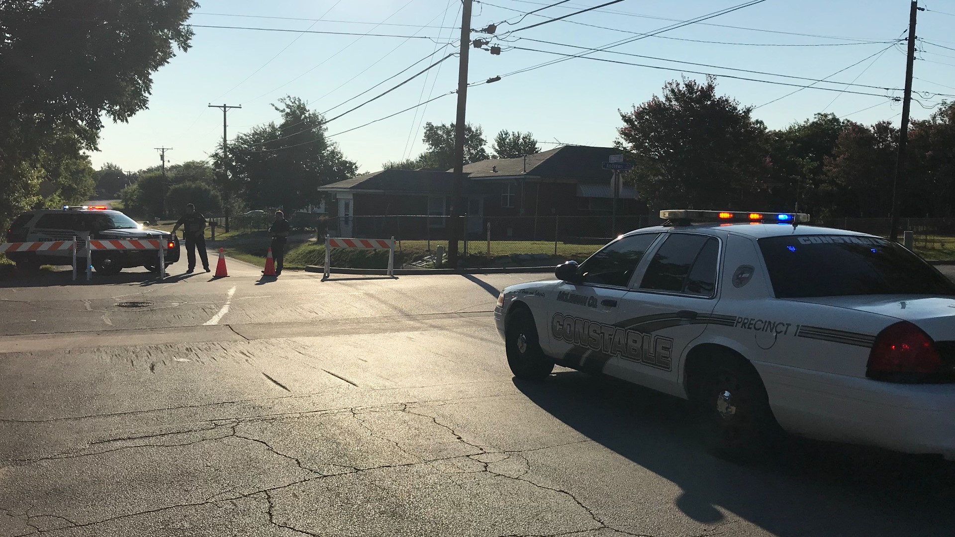 The FBI was "conducting a court-authorized operation" at a home in the area of  East Stegall and South Andrews drives when the standoff began.