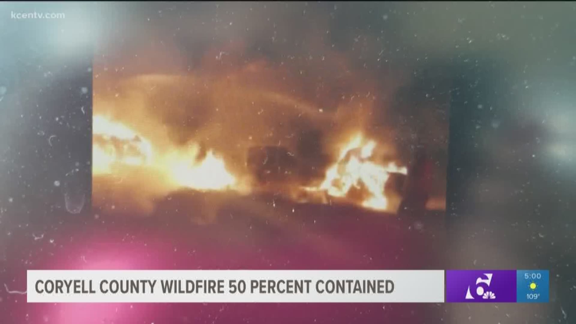 Coryell County residents left to deal with damage caused by wildfire