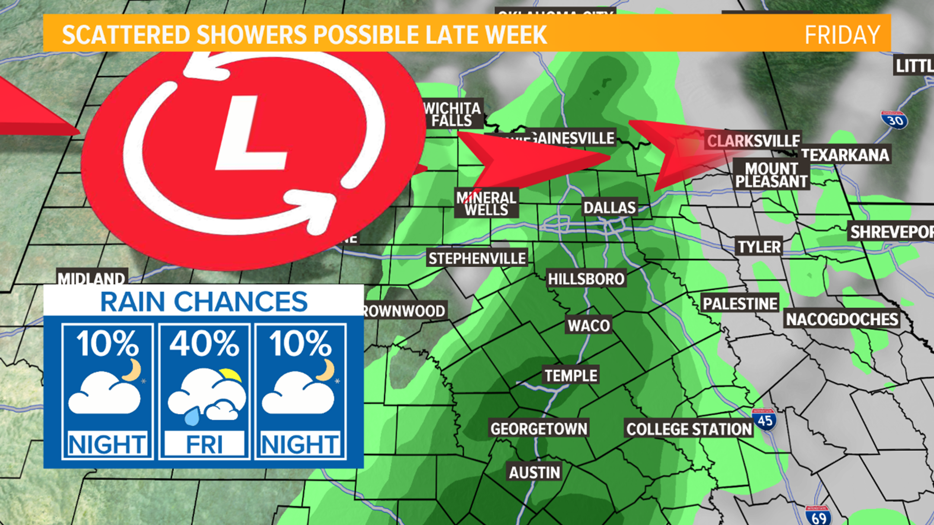Central Texas Forecast Cold start with warm up on the way Wednesday