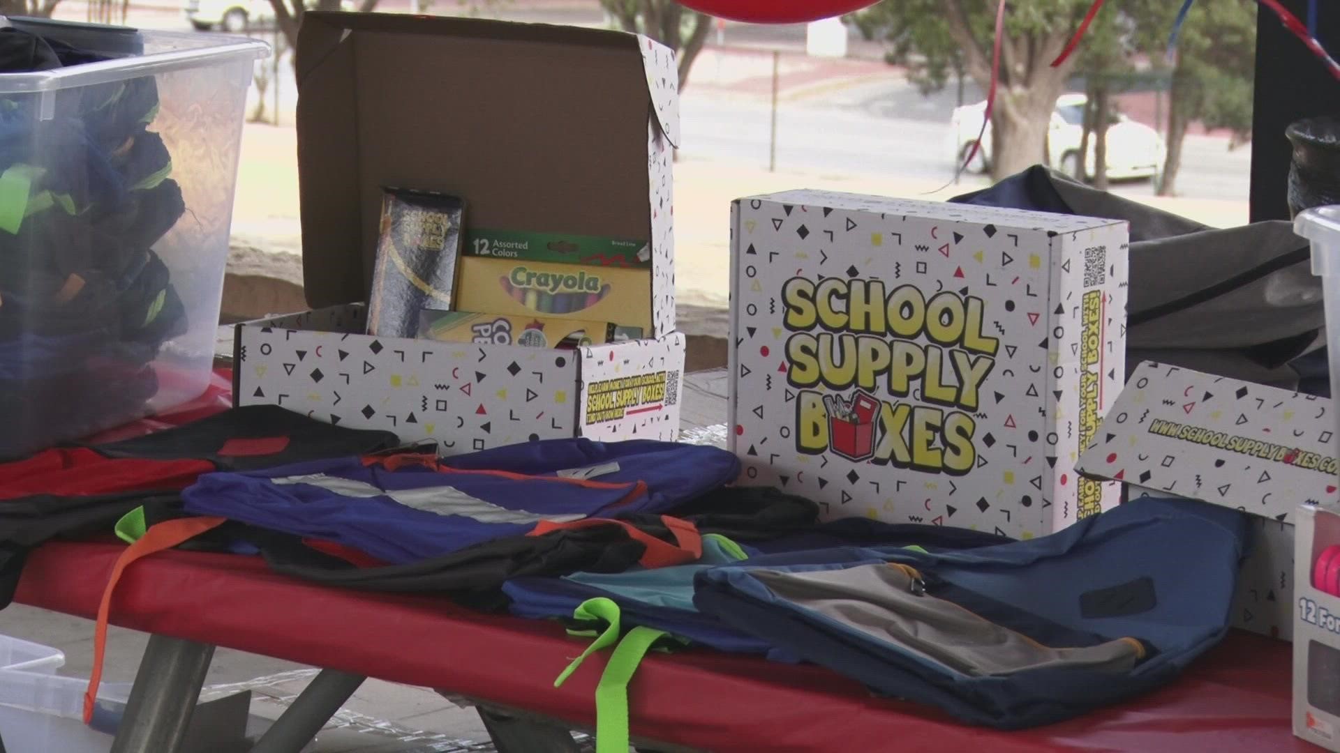One local organization is making sure students are prepared with the necessary supplies for the upcoming school year.