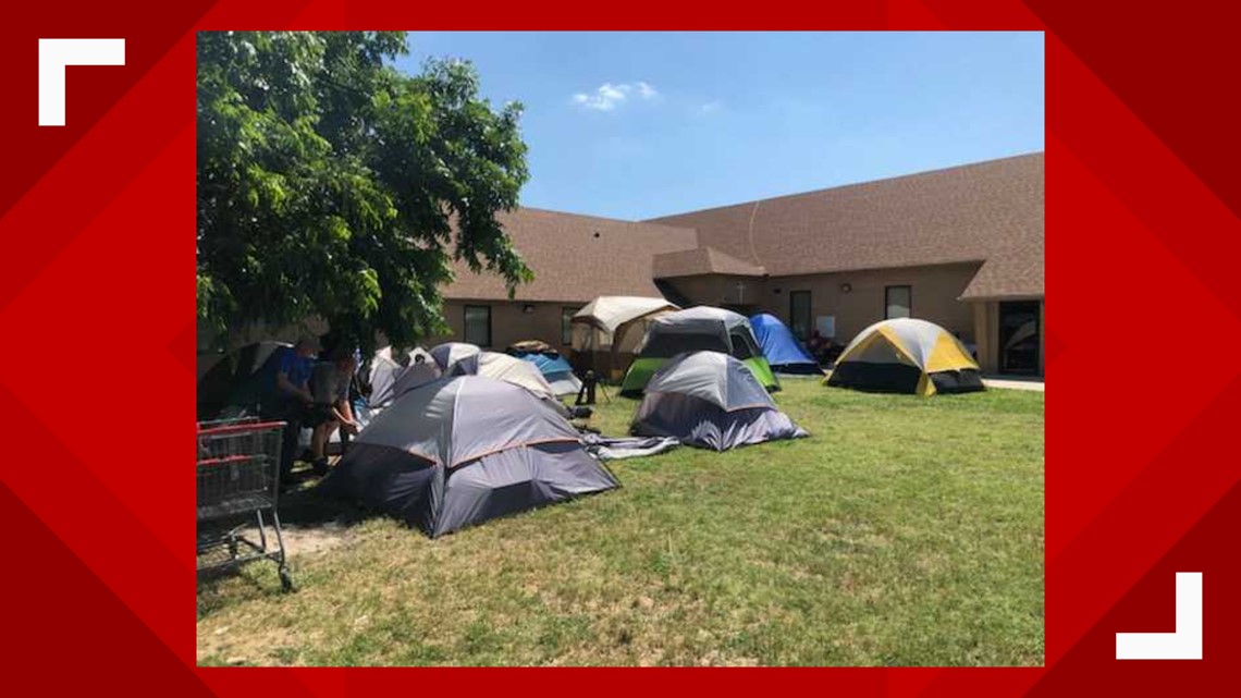 Tent city forms in Killeen 2 months after Friends in Crisis homeless