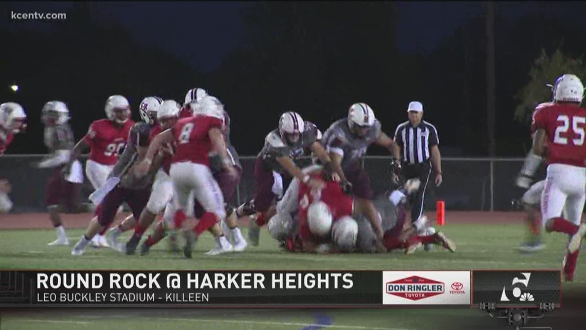 High School Football Round Rock Harker Heights 