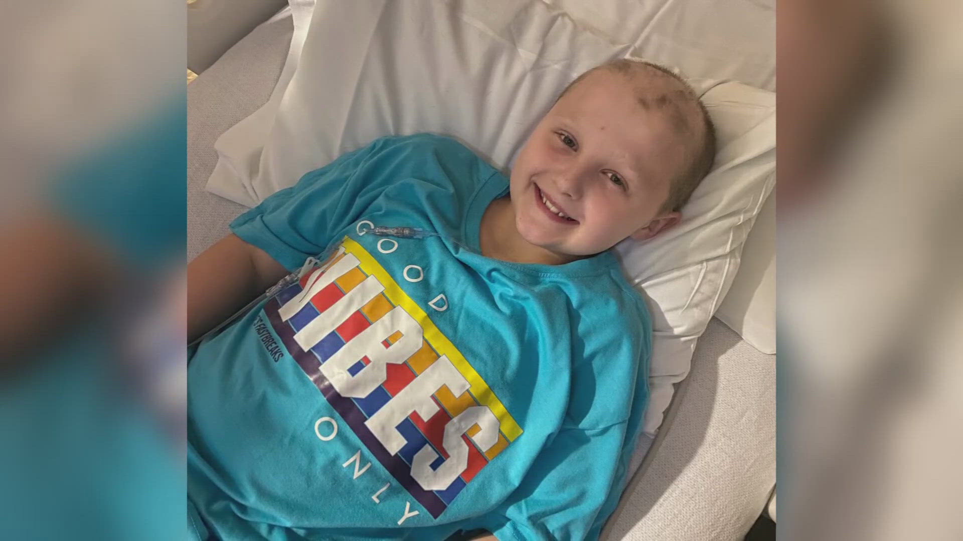 10-year-old Terry Moore was diagnosed with cancer in 2023, and has now been declared a survivor after a year-long fight.
