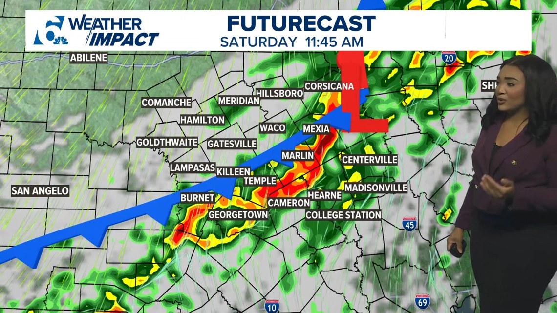 Easter weekend forecast includes showers and storms | Central Texas ...