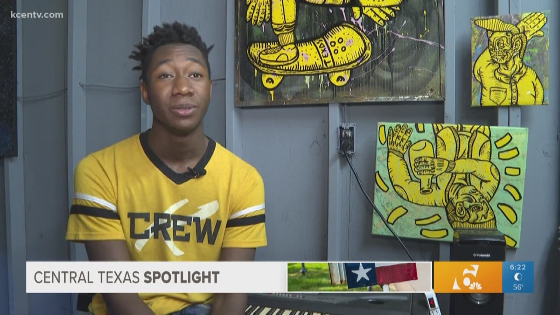 Baylor student Khaki who is a rapper, writer, and entrepreneur, is doing it all! Emani Payne has his story in this week's Central Texas Spotlight.