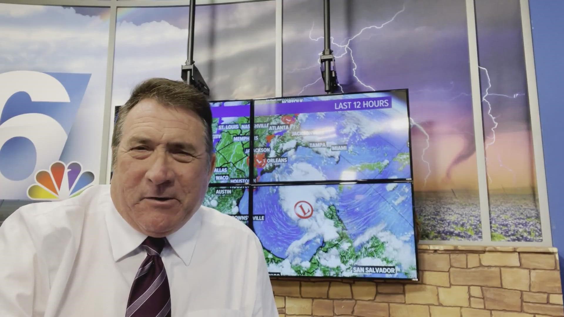 Tuesday Weather tease with Sr. Meteorologist Andy Anderson
Credit: andy