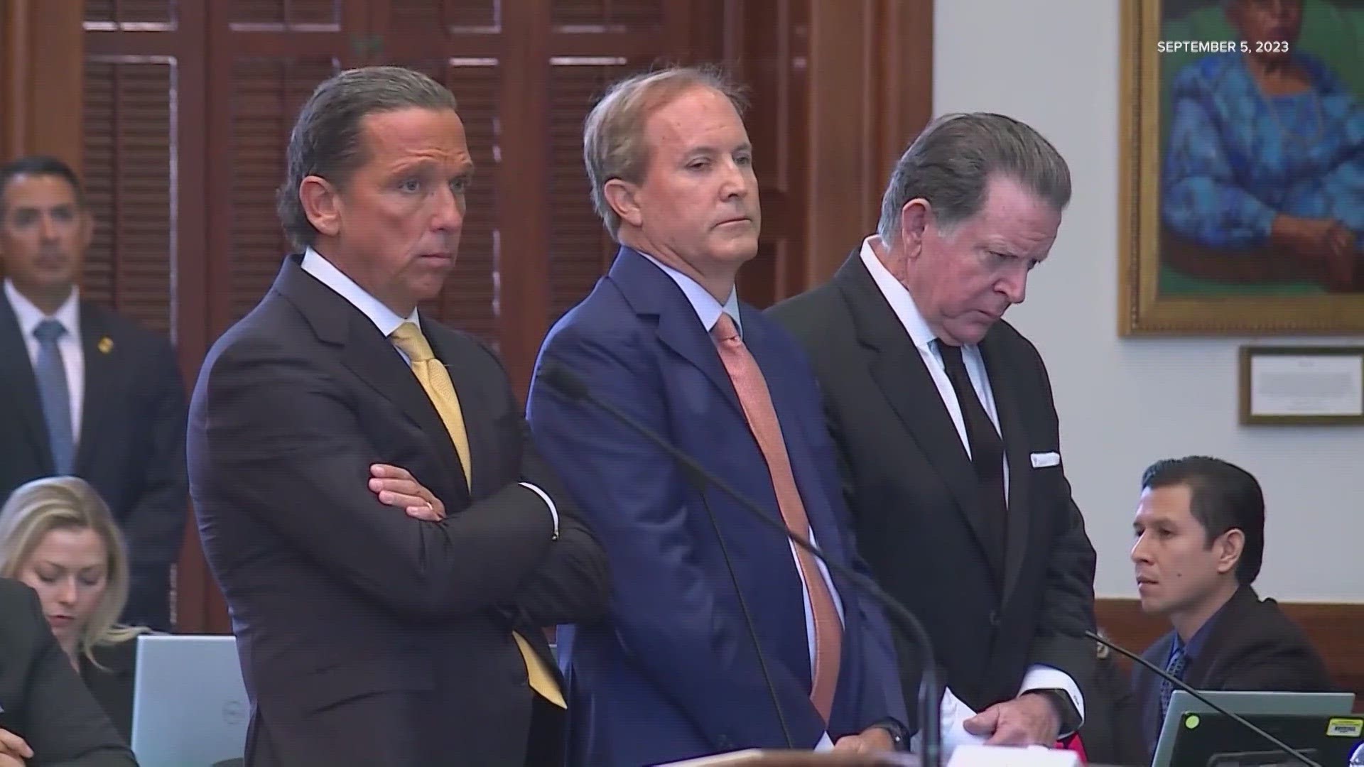 Documents show around $3.3 million of the $4.3 million total was billed to Paxton's prosecution.