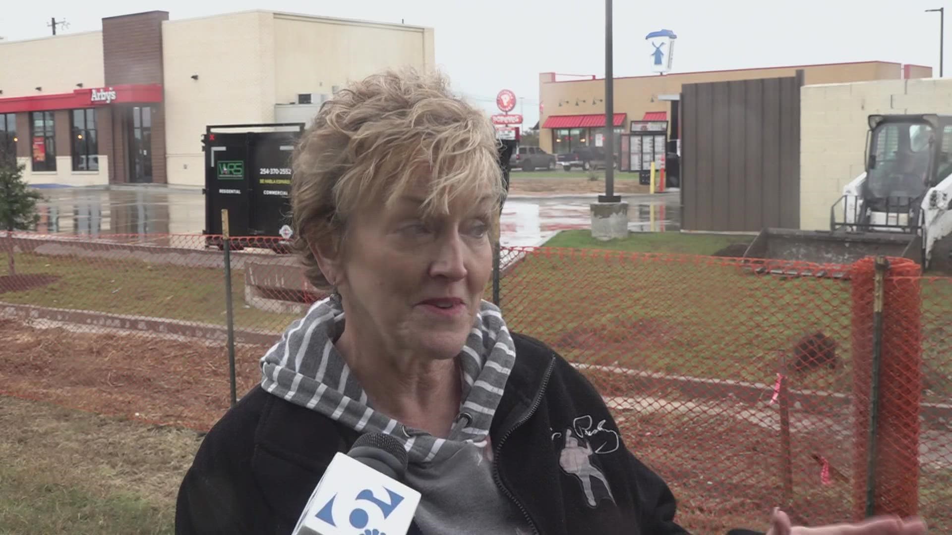 Temple woman who had her fence destroyed by Arby's is now getting some resolve.