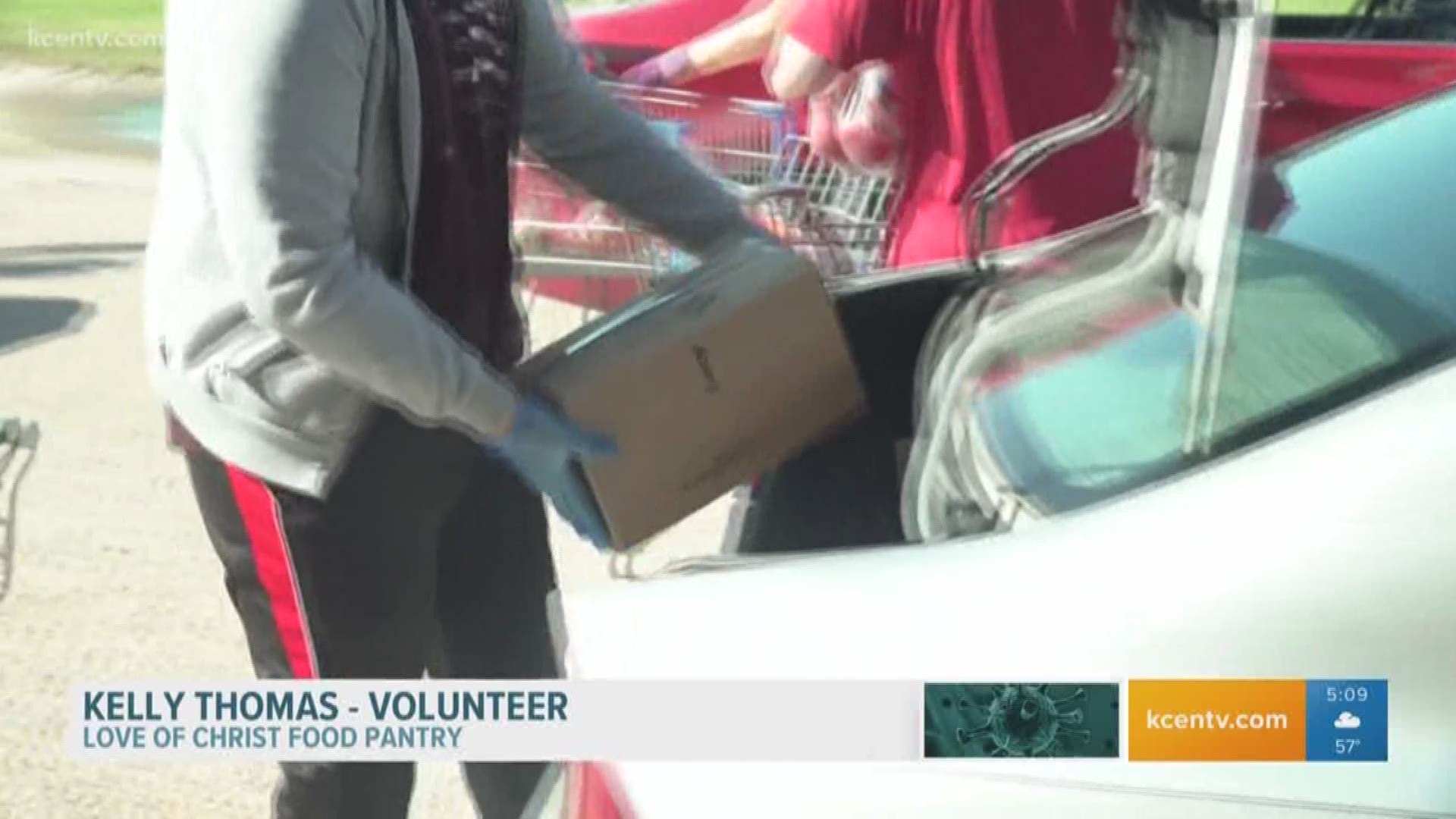 The Central Texas Food Bank expects to serve 1,500 families.