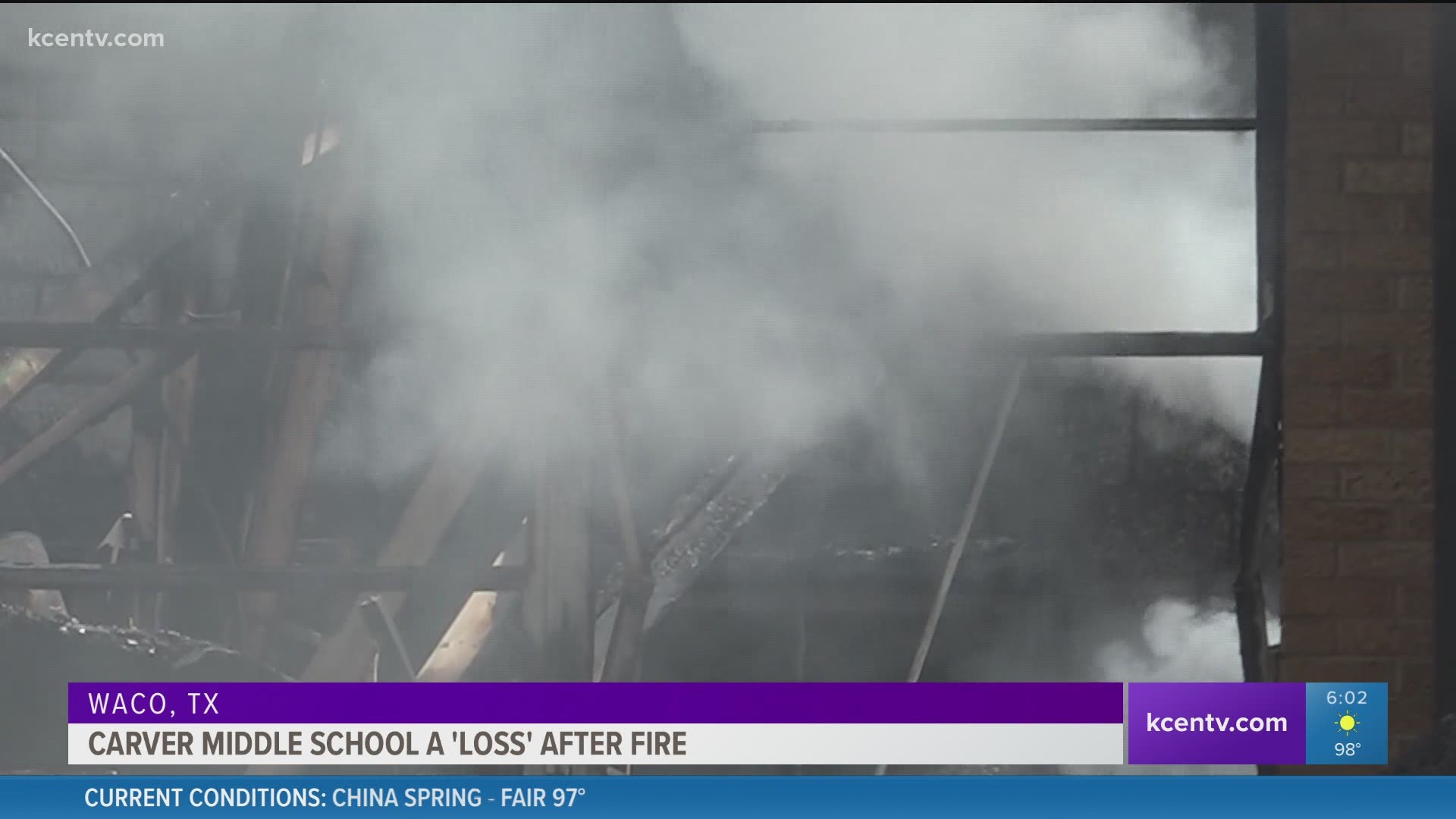G.W. Carver Middle School is considered a total loss