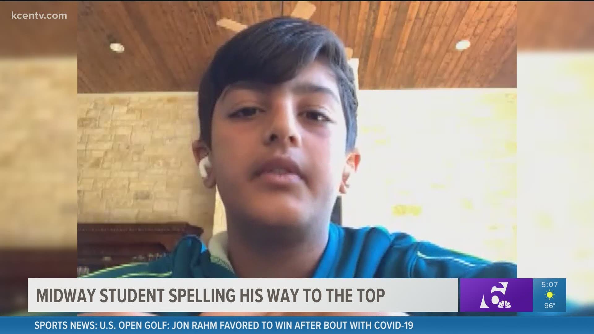 Midway ISD student is in the semifinals of the Scripps National Spelling Bee on June 27