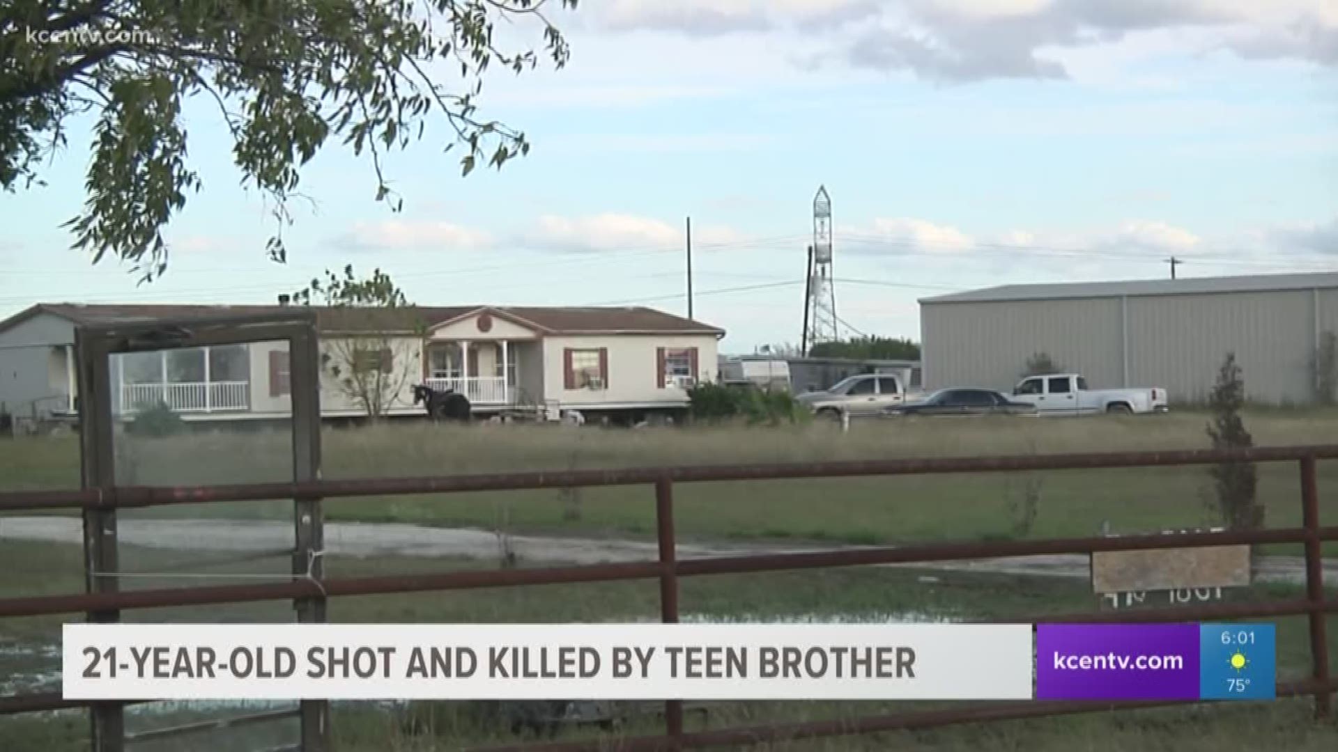 A 17-year-old fatally shot his 21-year-old brother in the chest Saturday.