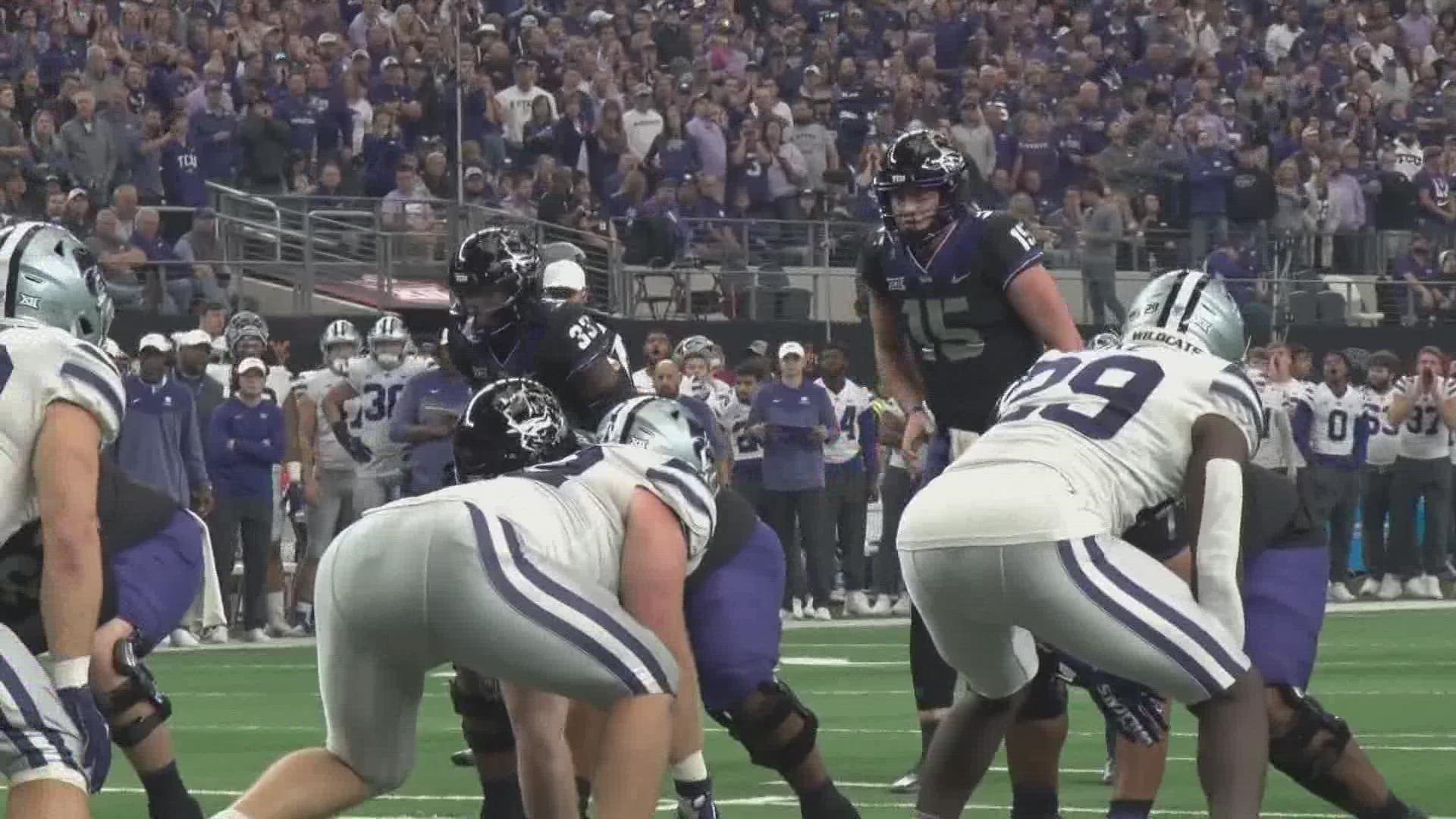 The Wildcats knocked off undefeated TCU at AT&T stadium.
