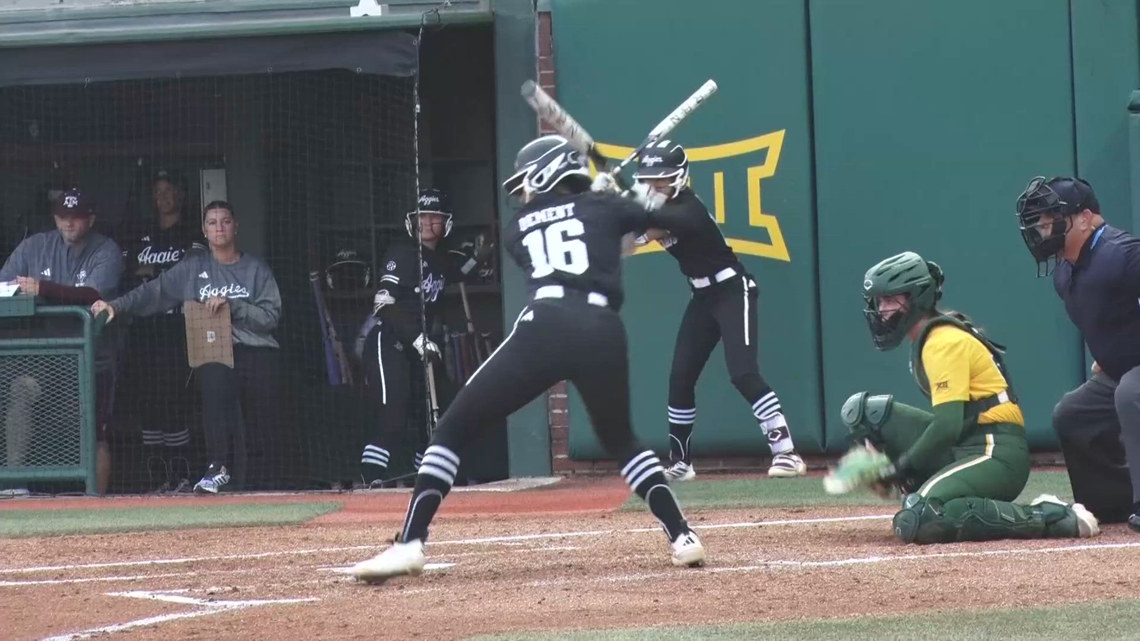 Texas A&M softball game time moved Friday, Saturday due to inclement weather