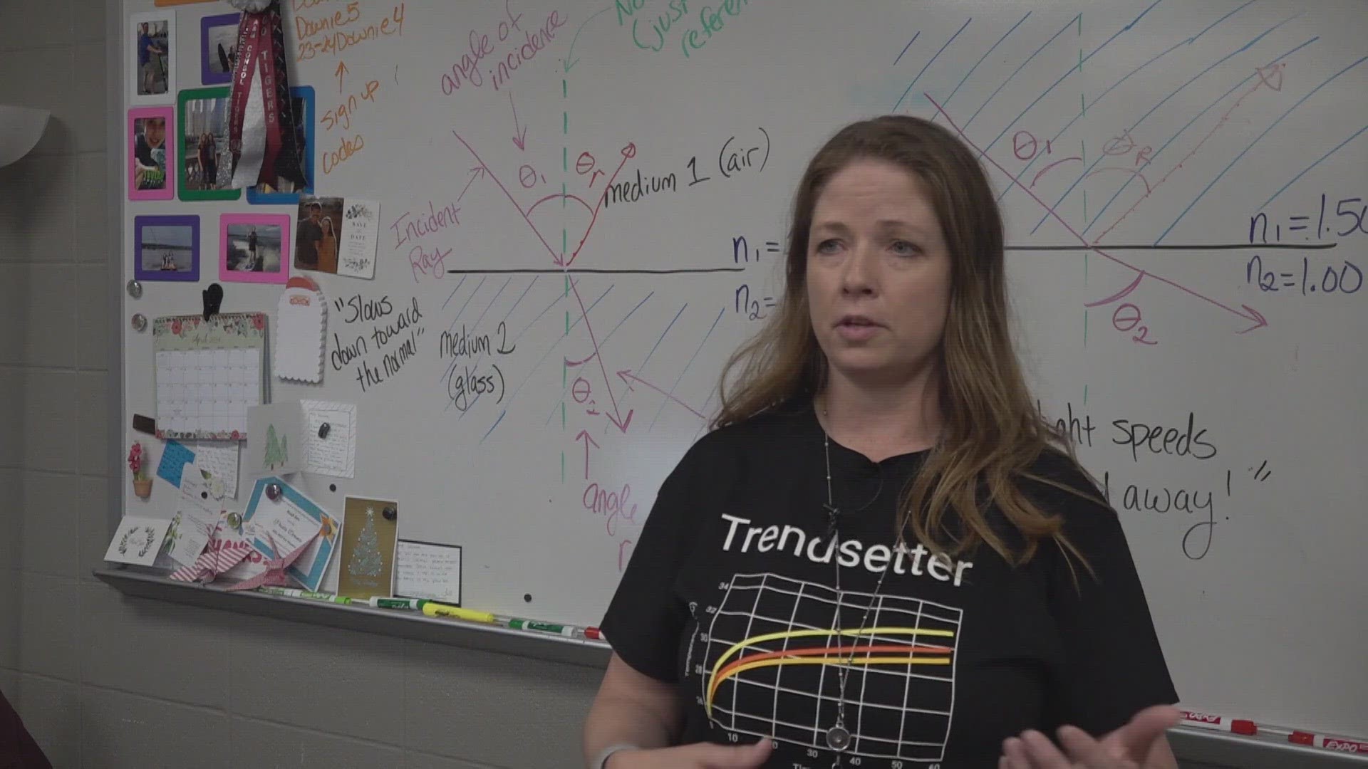Paula Downie is one of 10 teachers in the nation to be chosen to be a part of the Vernier Trendsetters community.