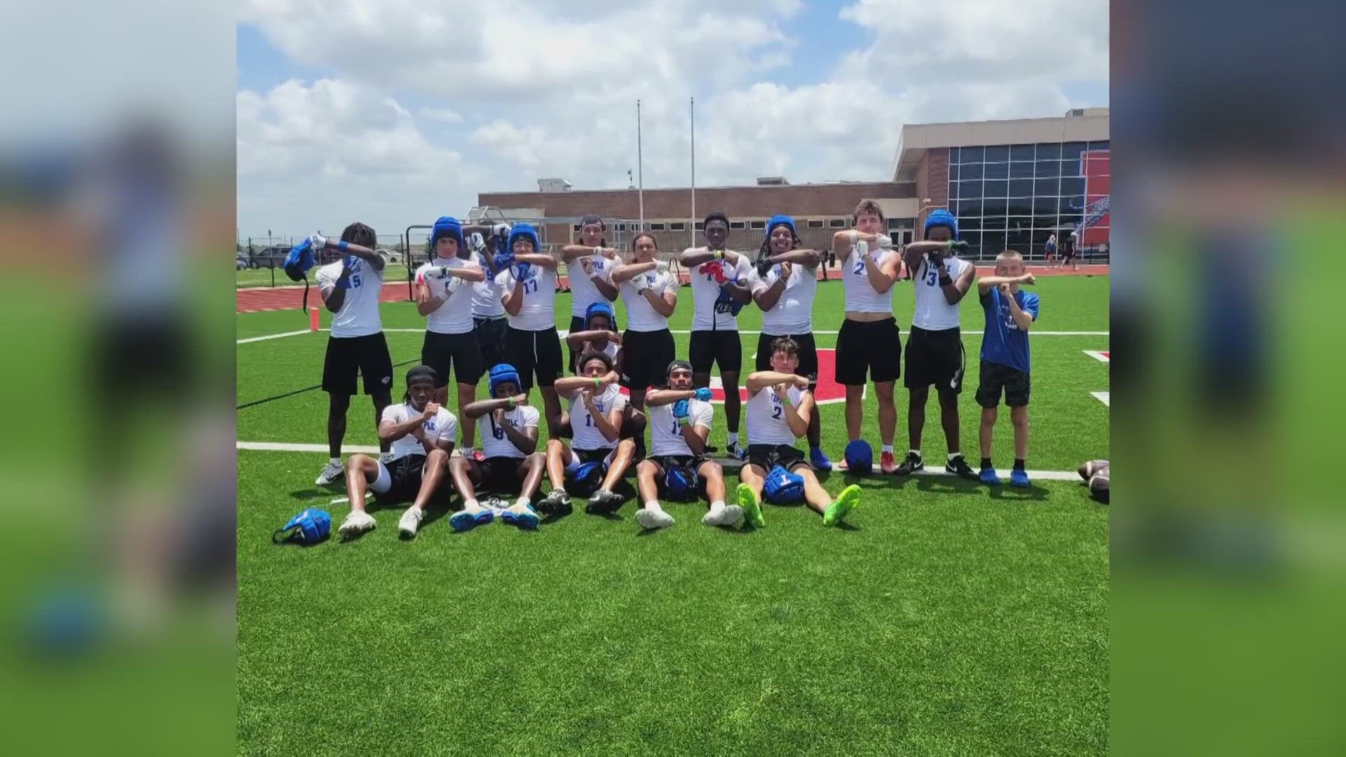 The Temple Wildcats are headed to the 7-on-7 state tournament for the first time in years, a major milestone for a team full of first-time state qualifiers.