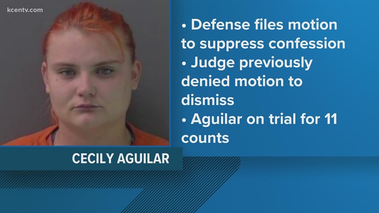 Cecily Aguilar's defense wants confession out