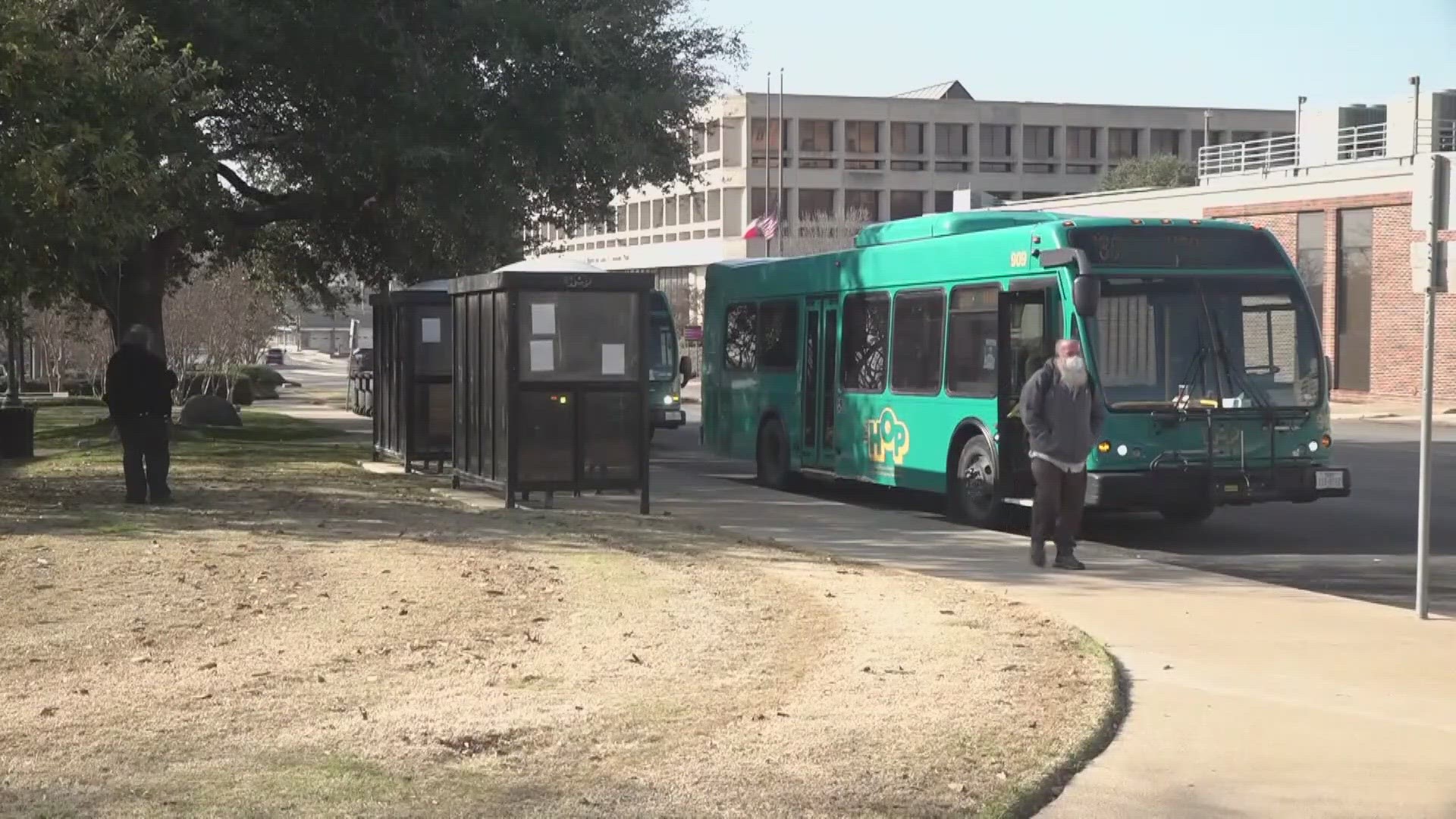 Two Central Texas residents rely on Hop Transportation to get to the grocery store or a doctor's appointment. A 2021 policy change has some riders concerned.