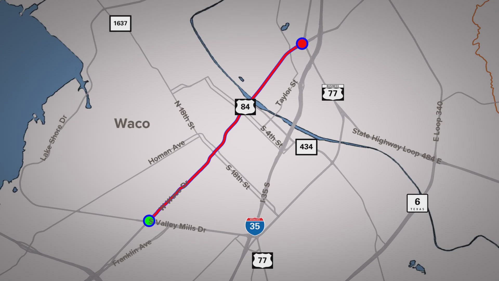 TxDOT says the road work is expected to wrap up next year.