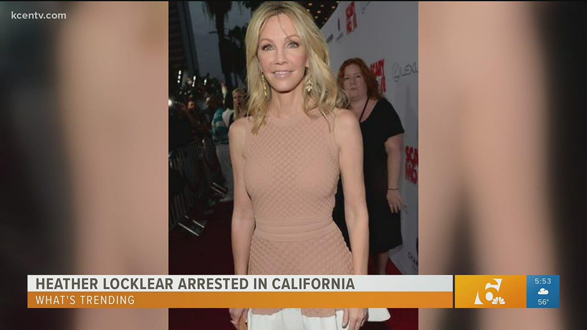 Heather Locklear arrested and Aussies come together for "Wow"
