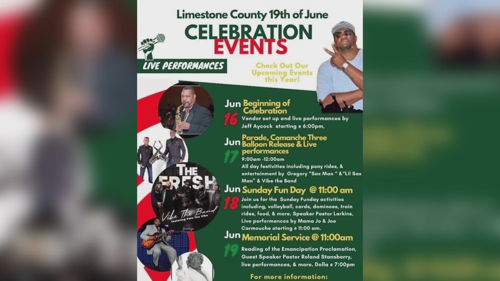 From parades, to performances, to proclamations, Central Texans are ready to celebrate African-American independence this Juneteenth weekend.