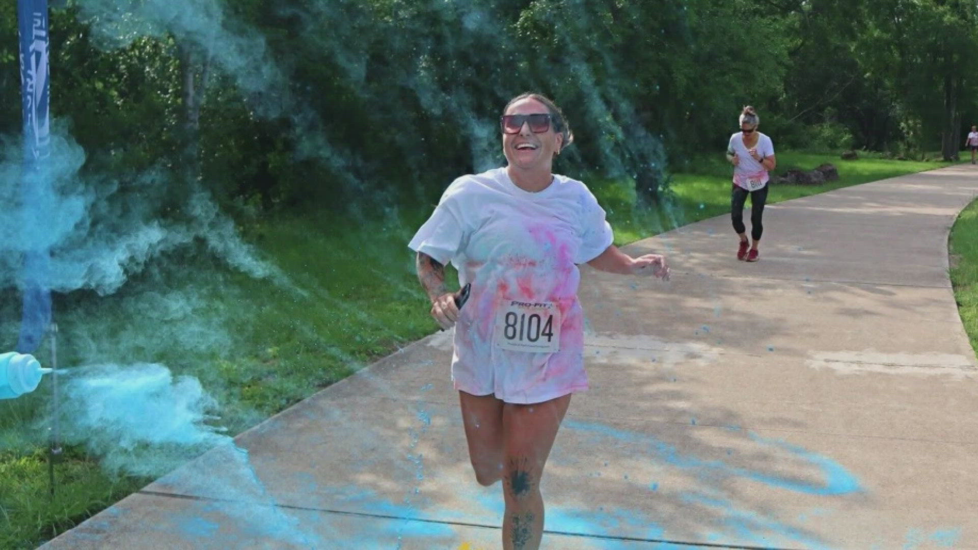 TJ Ortiz was selected out of over 100,000 applicants, and is running for a good cause.