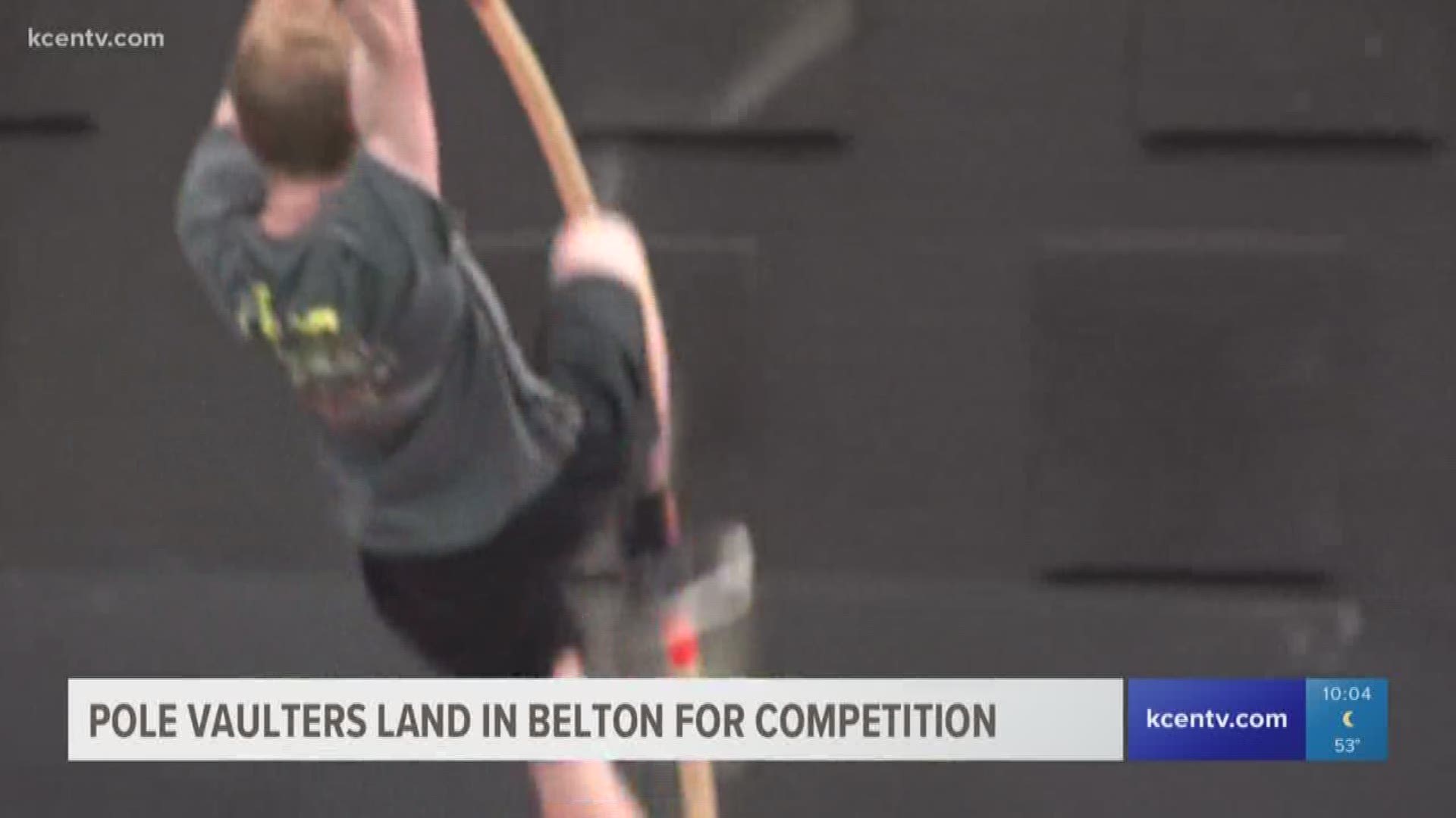 This weekend, the competition will showcase beginners, pros and even athletes in their 70s and 80s. Some vaulters could be jumping over 18 feet.