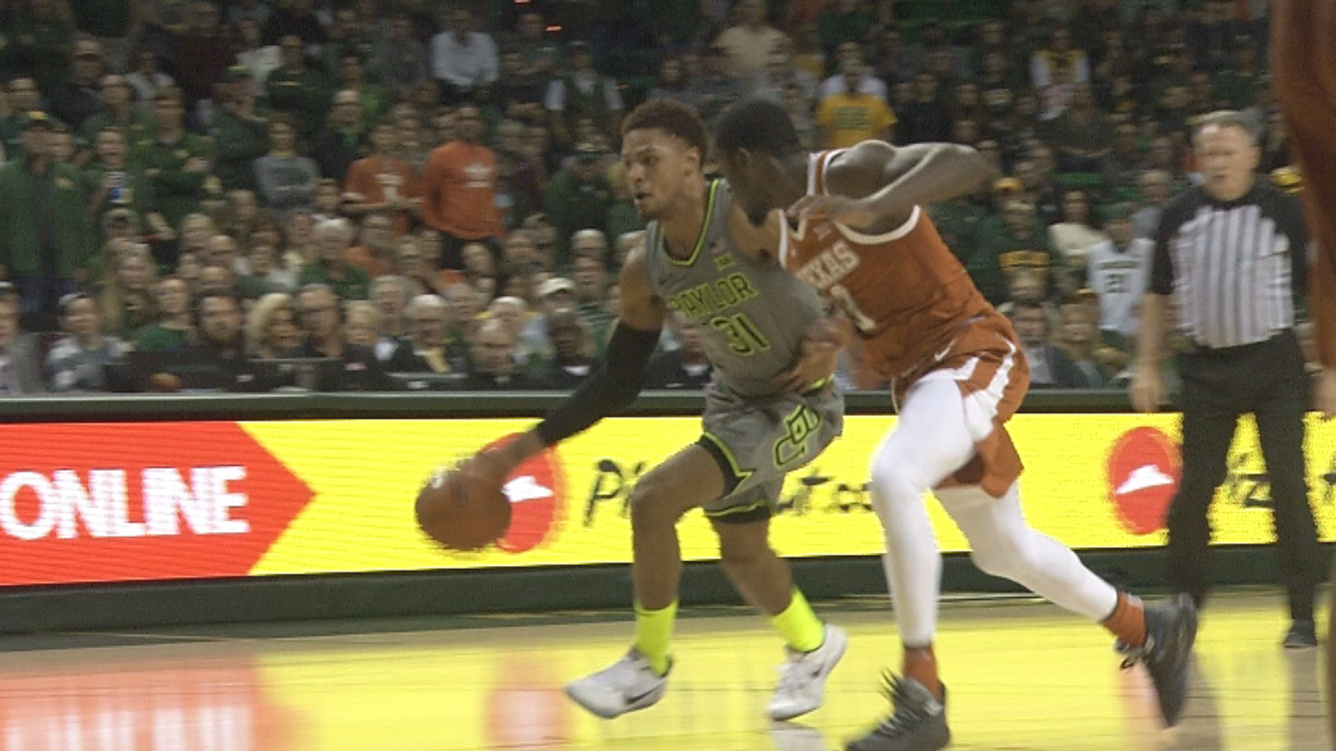 No. 6 Baylor 59, Texas 44