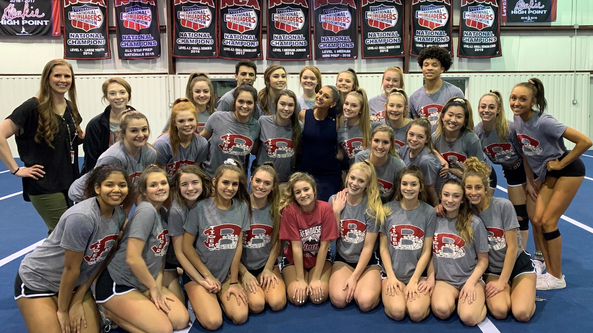 The reigning grand national champs from Belton Highschool aim to go back-to-back at this weekend NCA High School Nationals.