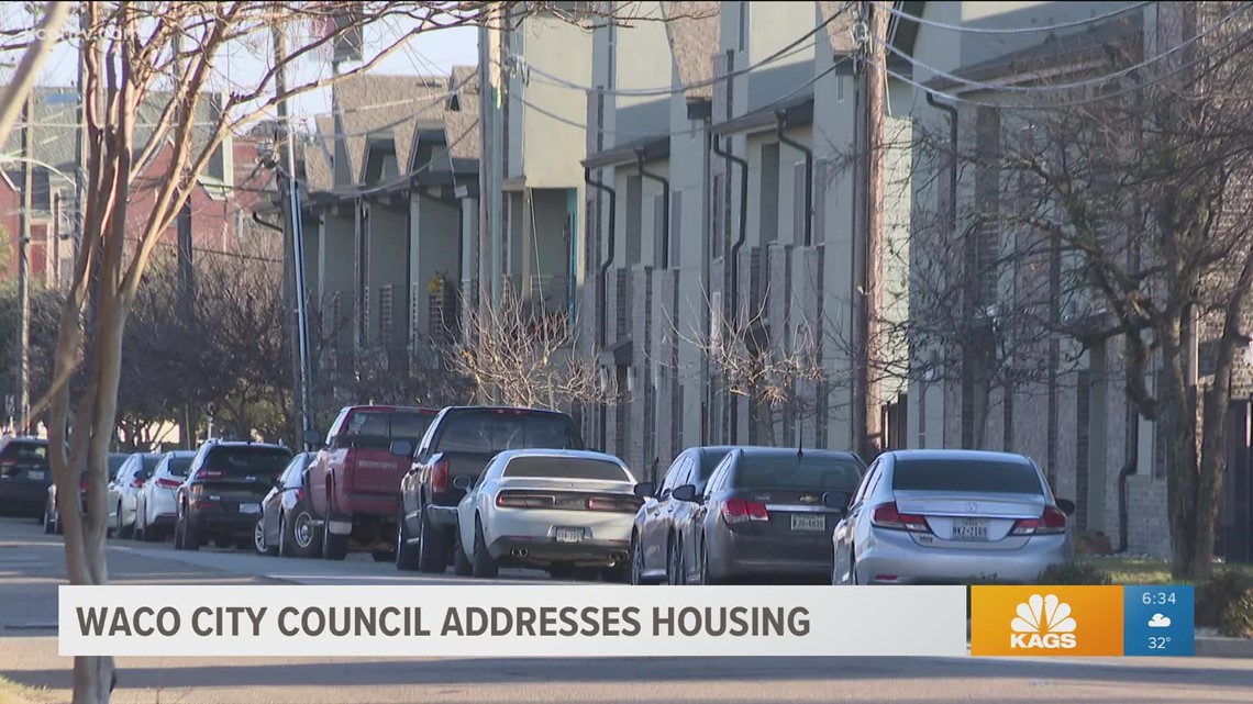 Waco City Council Addresses Housing