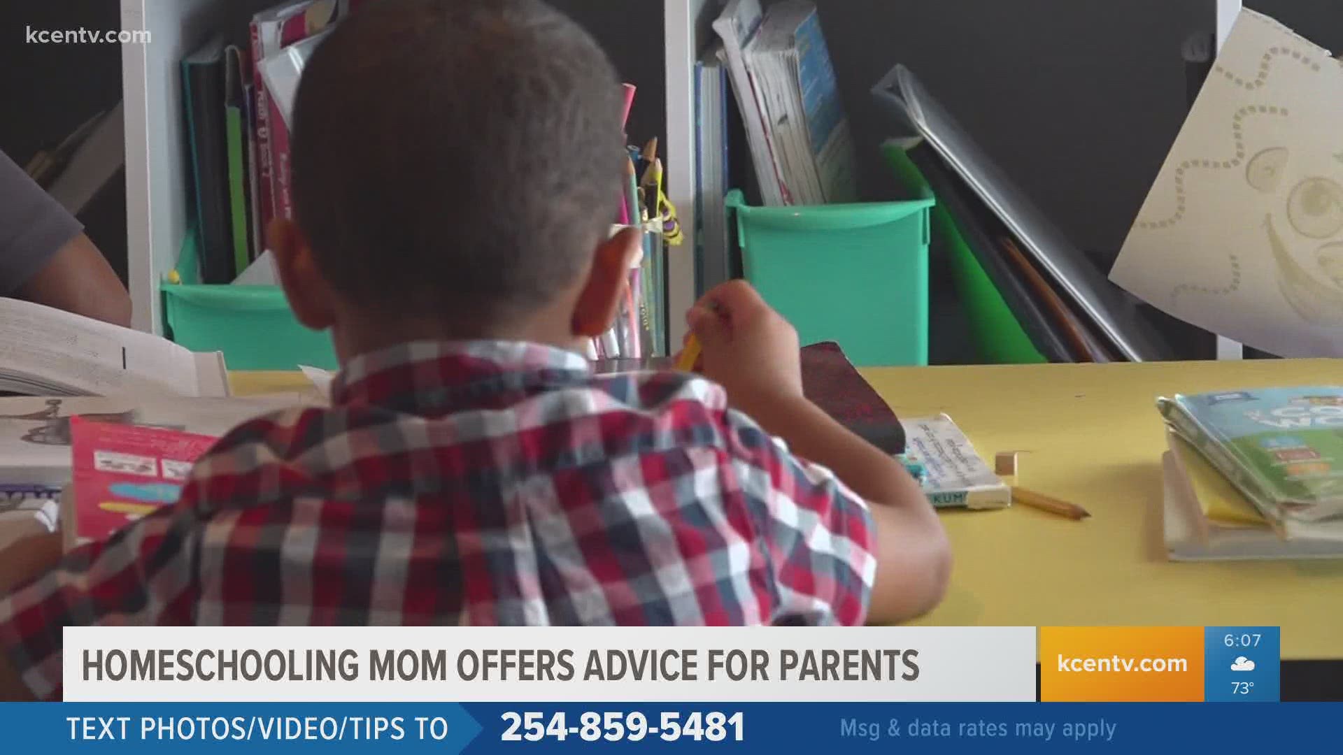 Parents, are you struggling with your child's e-learning? Texas Today's Maria Aguilera talked with one mom who knows a thing or two about teaching kids at home.