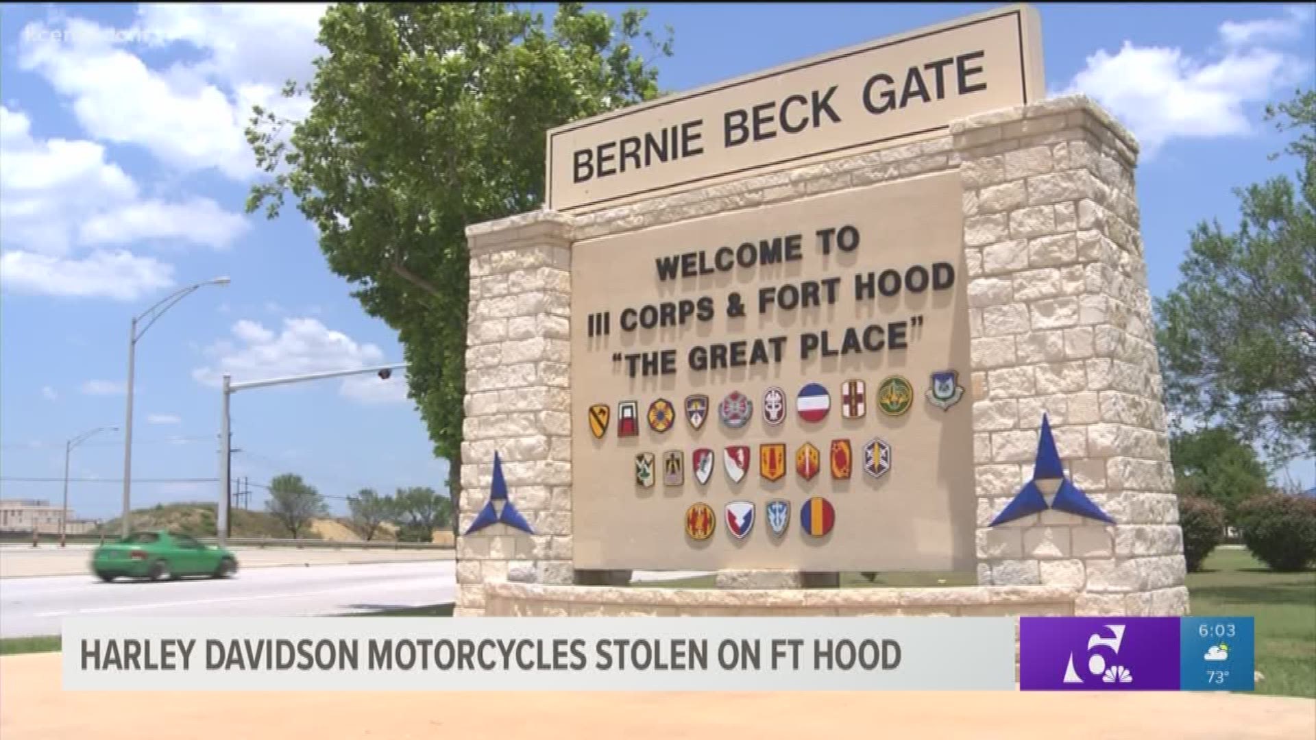 Fort Hood is warning soldiers to be vigilant after multiple Harley Davidson motorcycles were stolen on post. 