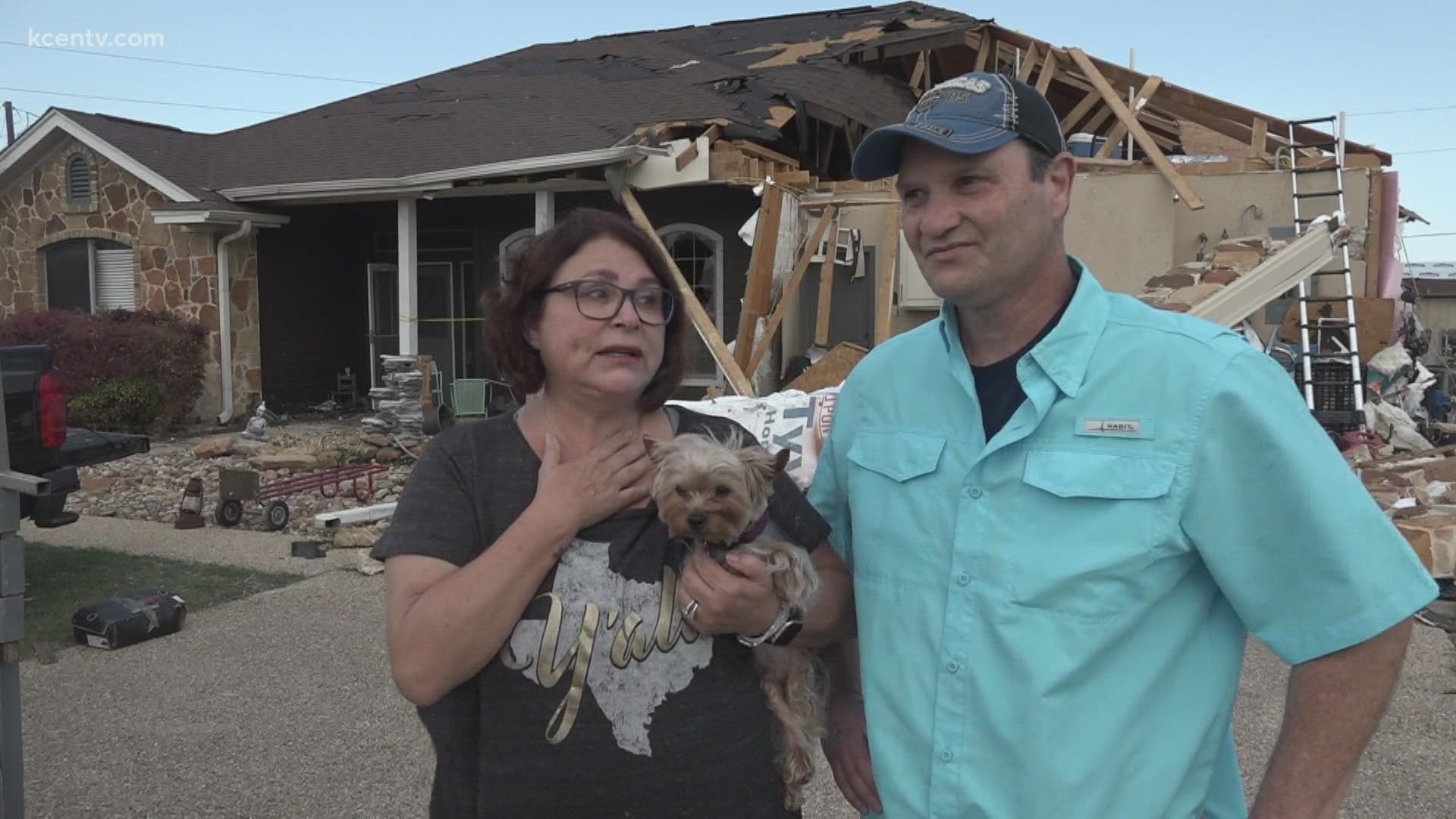 "My neighbor called me and she said our house is gone, " said Debbie Livengood.