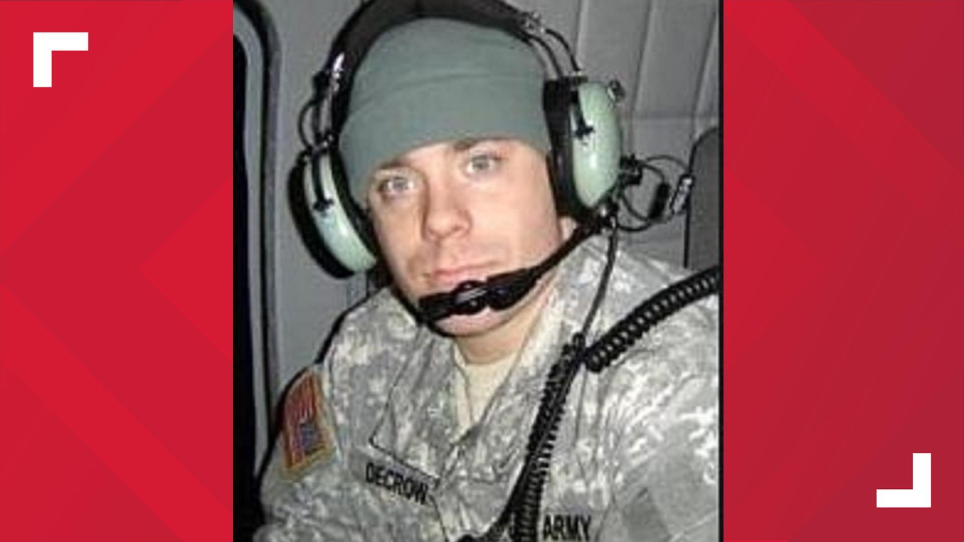 SSG Justin M. DeCrow was killed in a mass shooting on Ft. Hood on Nov. 5, 2009. It was the worst domestic terrorist attack on a military installation.