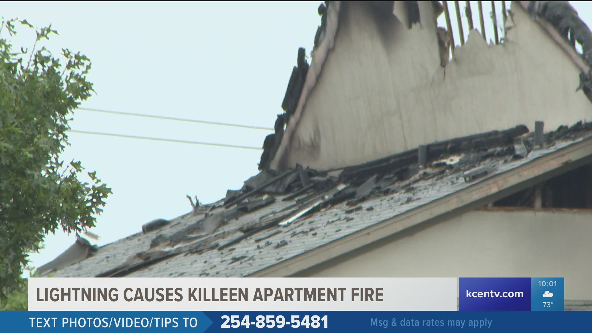 The fire that sparked at a Killeen apartment Wednesday night was described to be labor intensive by the fire chief. Six units were destroyed.
