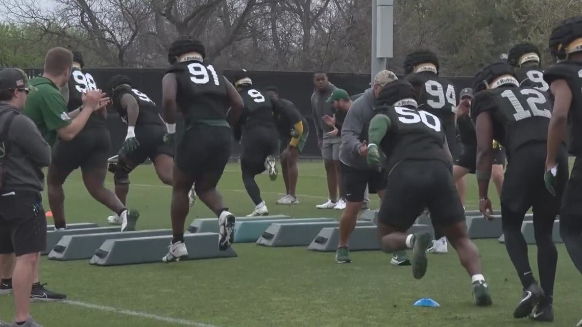 Baylor football kicks off spring training camp with new faces
