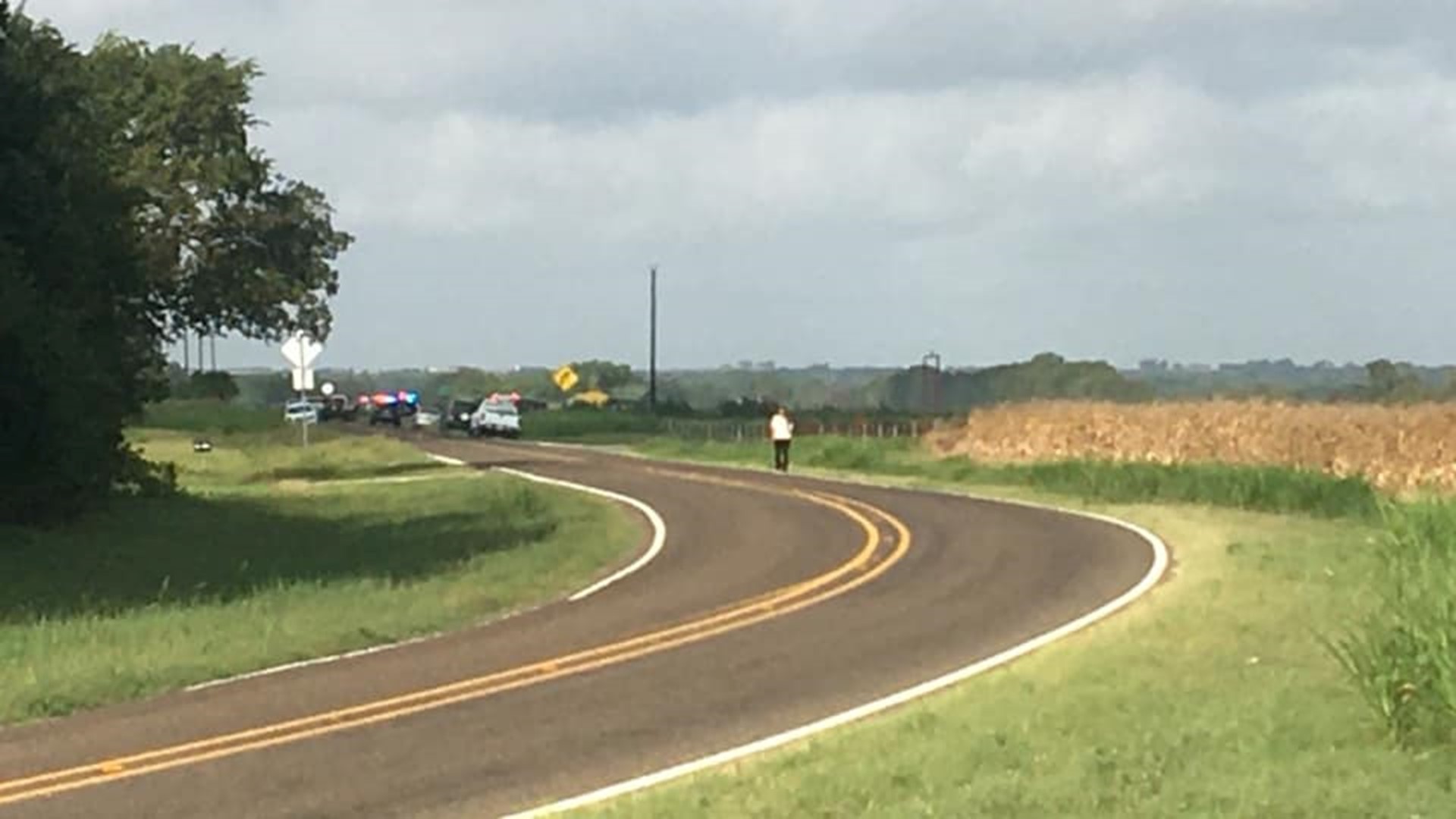 The Falls County Sheriff's Office said the 15-year-old boy, identified as Bryce Fikes, was hit and killed while running in the town of Travis.