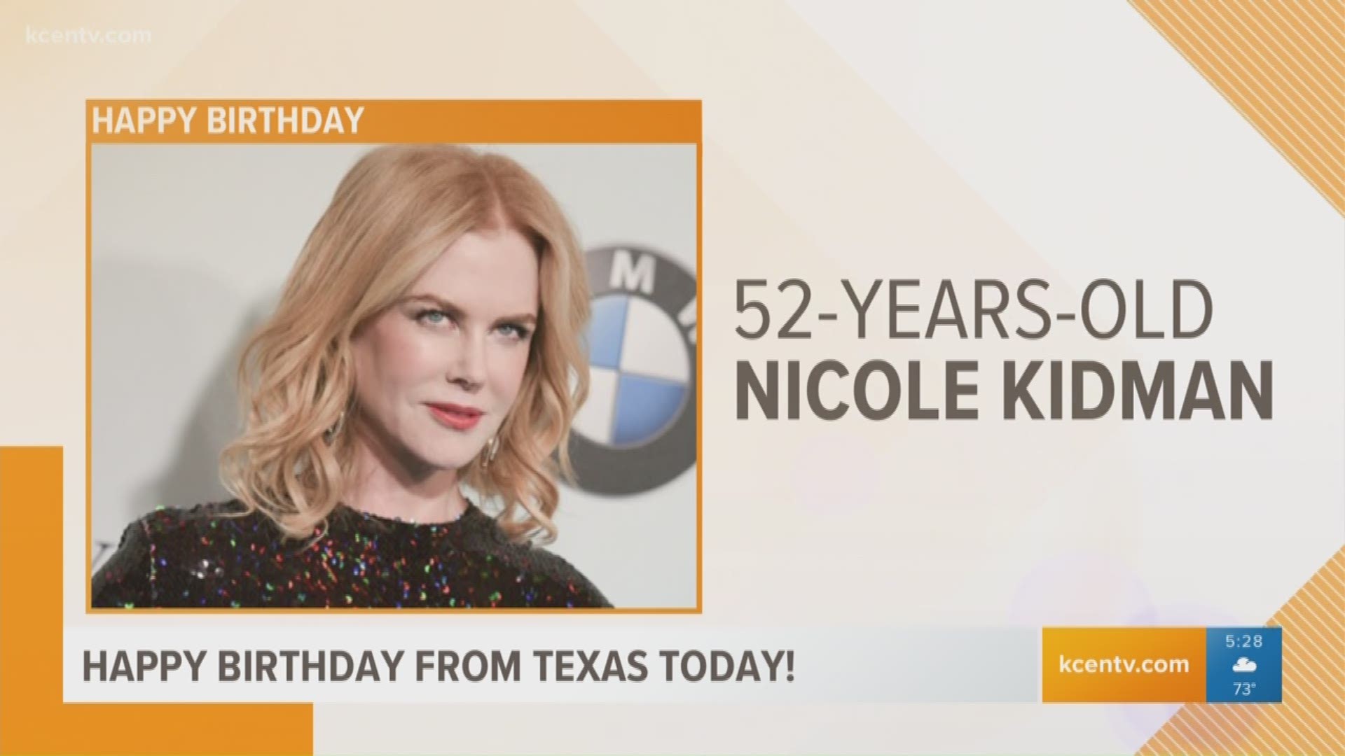 Happy birthday to Nicole Kidman and all Central Texans born on June 20.